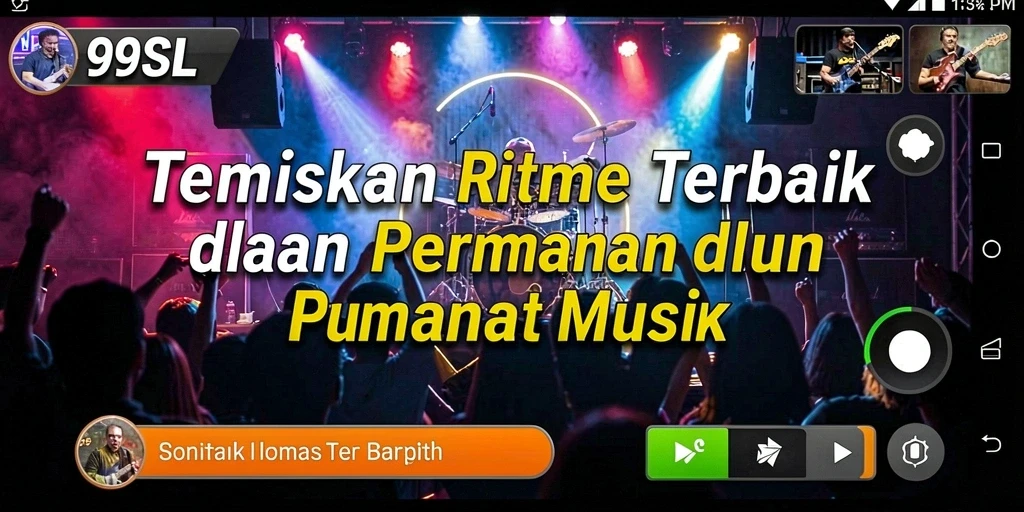 Tampilan gameplay <strong>99SL</strong> menampilkan interaksi seru dengan musik dan tantangan menarik.
