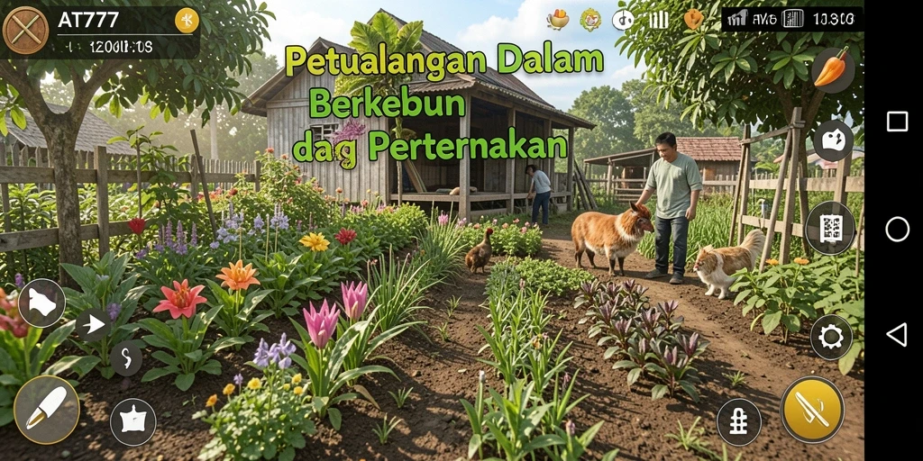 Gameplay menarik saat bertani di AT777.
