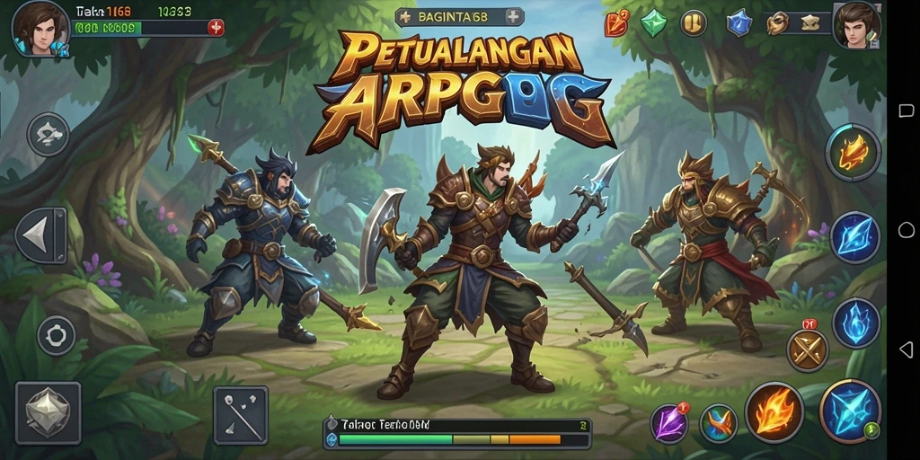 Tampilan menarik gameplay BAGINTA168 dengan aksi ARPG yang mendebarkan.