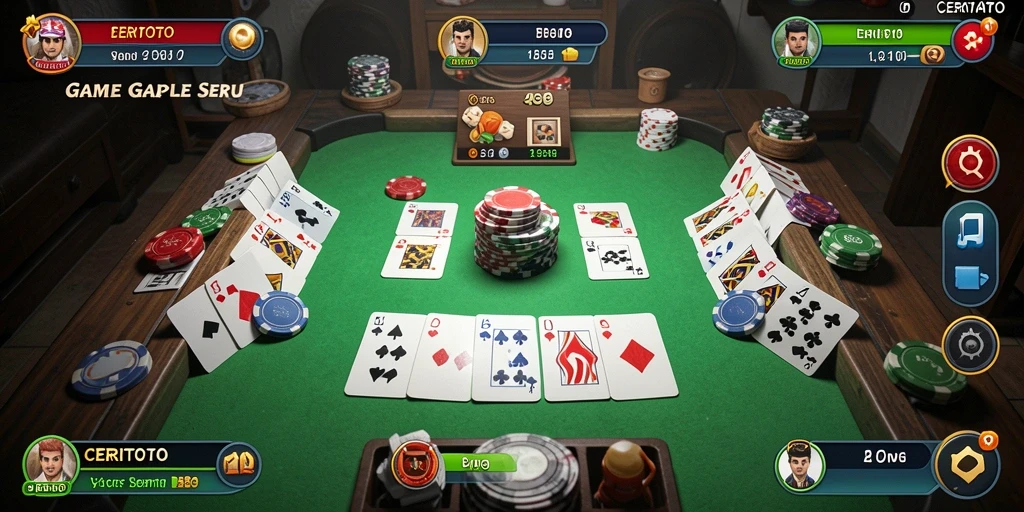 Tampilan gameplay CERITOTO yang seru dan interaktif.