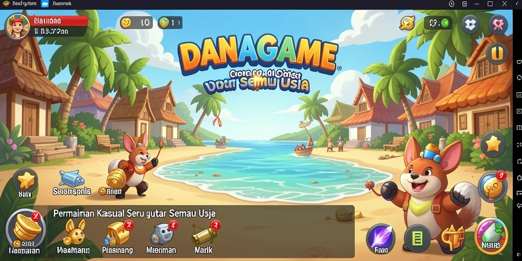 Tampilan menakjubkan dan gameplay seru dari DANAGAME.