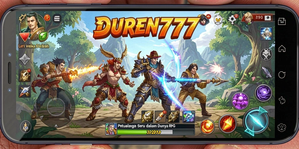 Gameplay DUREN777 yang menarik dengan karakter dan petualangan menantang.
