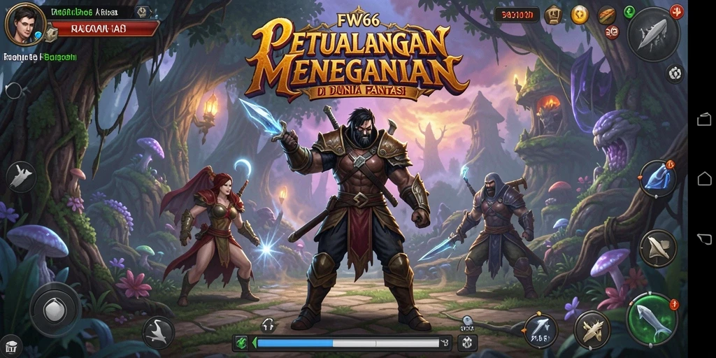 Screenshot gameplay menunjukkan aksi seru dalam petualangan.