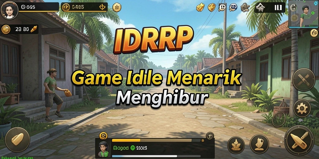 Tampilan menarik dari gameplay IDRRP yang memikat pemain idle.
