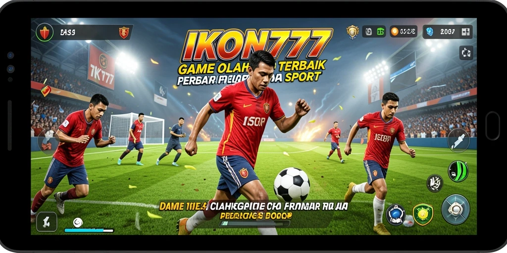 Tampilan gameplay menarik dari IKON777 yang penuh aksi olahraga.