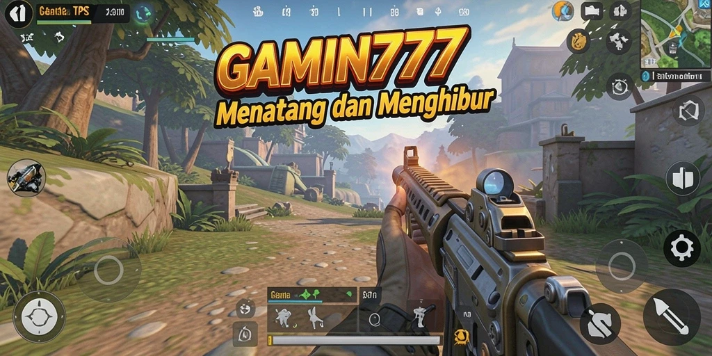 Tampilan menarik dari gameplay TPS dalam JAMIN777.