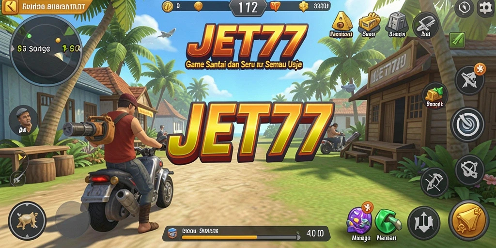 Screenshot JET77 menampilkan momen seru dalam gameplay Casual.