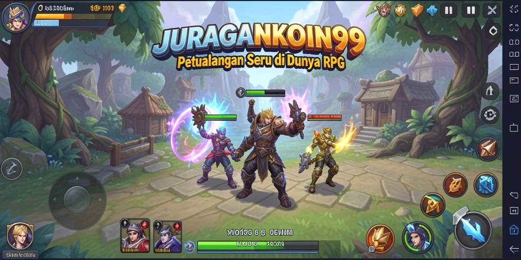 Gameplay mendebarkan dalam JURAGANKOIN99 dengan berbagai karakter dan misi.