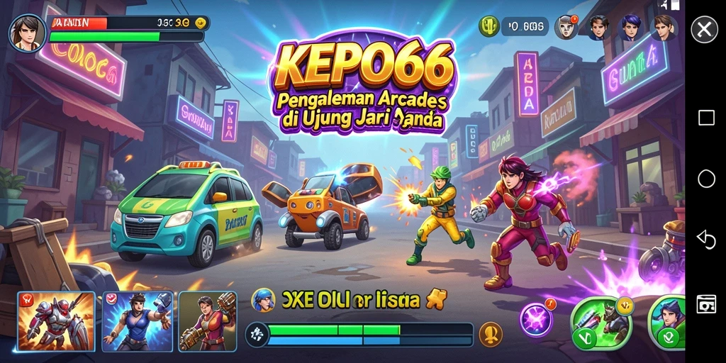 Tampilan menarik dari gameplay KEPO66 yang menantang.