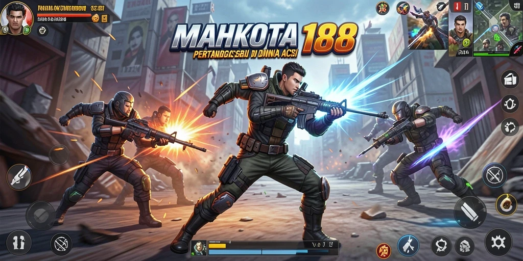 Tampilan gameplay MAHKOTA188 yang menegangkan dalam pertempuran Fighting.