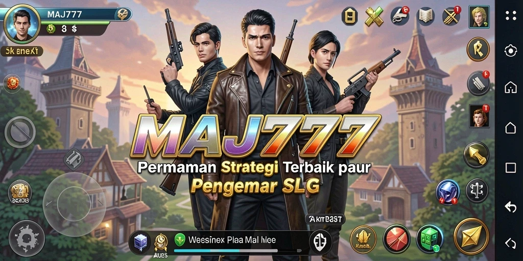 Tampilan gameplay MAJ777 dengan aksi strategis yang mendebarkan.