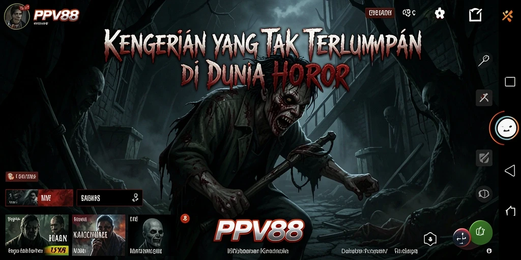 Gameplay menegangkan di dunia horror yang mencekam.
