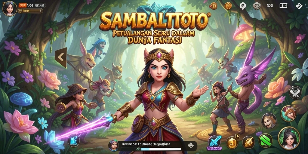 Screenshot menunjukkan aksi seru dalam pertempuran ARPG.